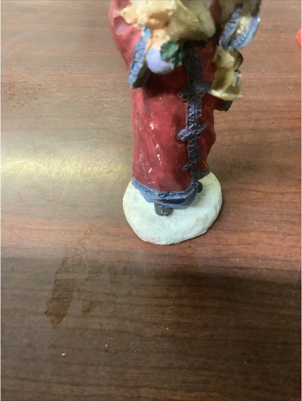 Old World Santa figurine Christmas Decor , Collectible Santa